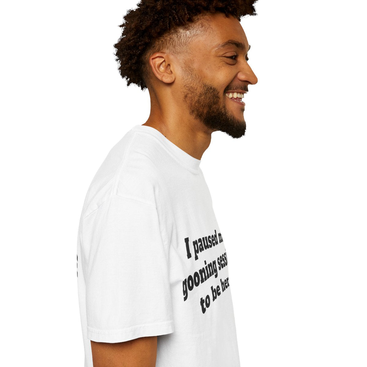 I Paused My Gooning Session.