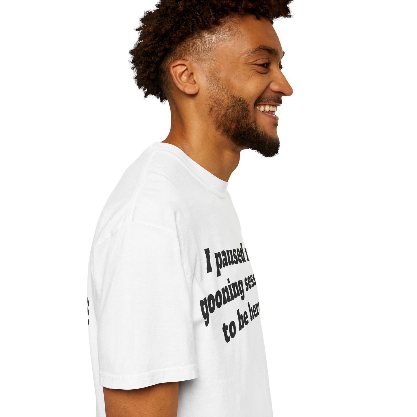 I Paused my Gooning Session.